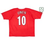 Men's Liverpool 2001/03 CL Home Retro Shirt Owen #10 Men's Liverpool 2001/03 CL Home Retro Shirt Owen #10