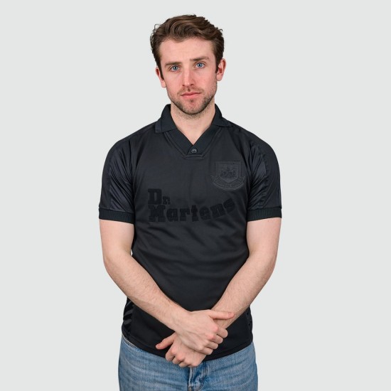 Women's West Ham United 2000 Retro Shirt - Black Women's West Ham United 2000 Retro Shirt - Black