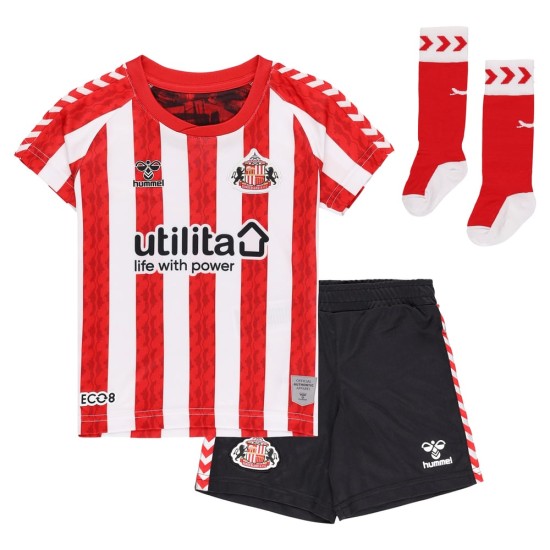 Kid's Sunderland 2024/25 Home Kit Kid's Sunderland 2024/25 Home Kit