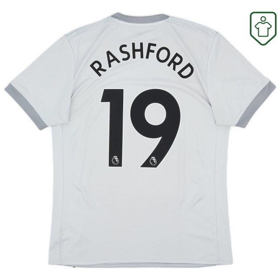 Men's Manchester United 2017/18 Third Retro Shirt Rashford #19