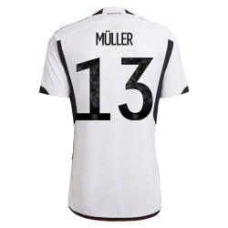 Thomas Muller #13 Germany Home Jersey World Cup 2022
