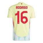 Rodrigo #16 Spain Away Jersey EURO 2024