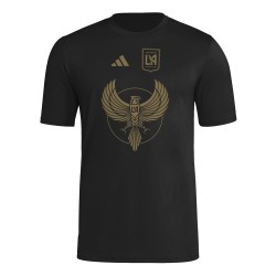 Women's Los Angeles FC 2025 Third Hook AEROREADY Shirt - Black