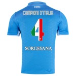 Women's Napoli 2024/25 Home Champions Of Italy Shirt