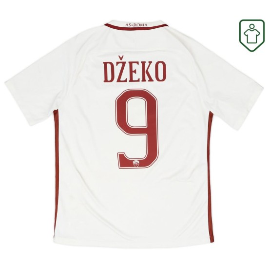 Men's Roma 2016/17 Away Retro Shirt Džeko #9