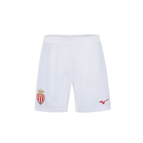 Men's AS Monaco 2025/26 Home Shorts Men's AS Monaco 2025/26 Home Shorts