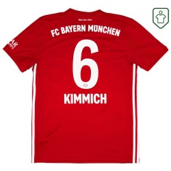 Men's Bayern Munich 2020/21 Home Retro Shirt Kimmich #6