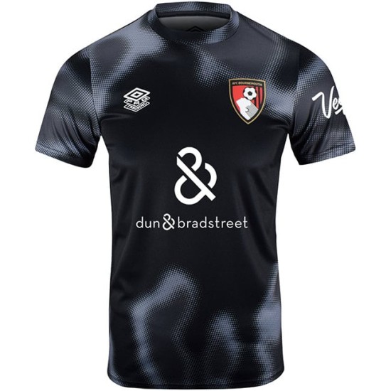 Men's AFC Bournemouth 2024/25 Third Warm Up Shirt - Black