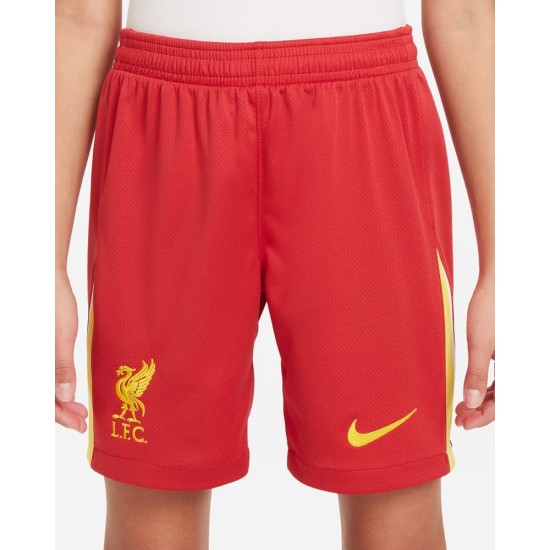 Kid's Liverpool 2024/25 Home Shorts