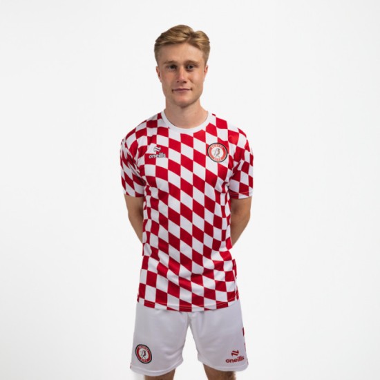 Men's Bristol City 2024/25 Home Warm Up Shirt Men's Bristol City 2024/25 Home Warm Up Shirt