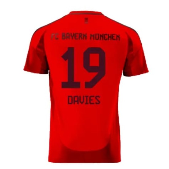 Women's DAVIES Bayern Munich 2024/25 Home Shirt Women's DAVIES Bayern Munich 2024/25 Home Shirt