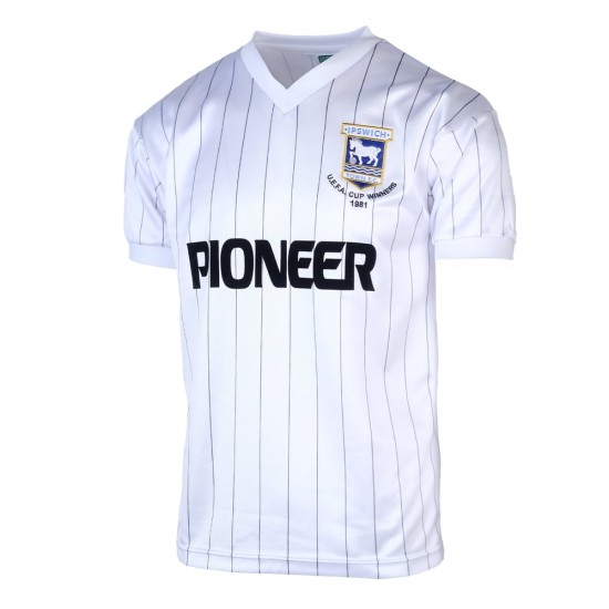 Women's Ipswich Town 1981/82 Away Retro Shirt