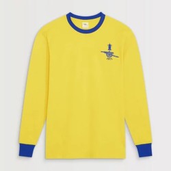 Men's Arsenal 1971 Away Retro FA Cup Long Sleeve Shirt