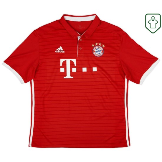 Men's Bayern Munich 2016/17 Home Retro Shirt