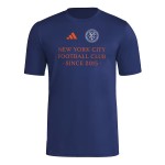 Women's New York City FC 2025 Third Hook AEROREADY Shirt - Navy Women's New York City FC 2025 Third Hook AEROREADY Shirt - Navy
