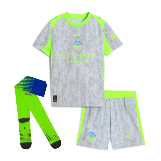 Kid's Manchester City 2025/26 Third Kit