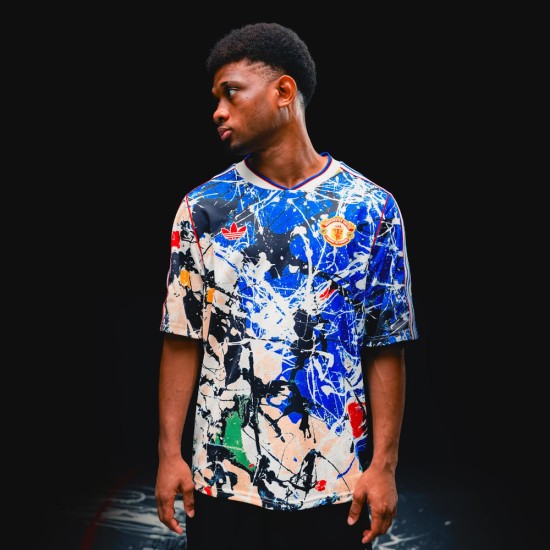 Men's Manchester United 2025/26 Stone Roses Shirt