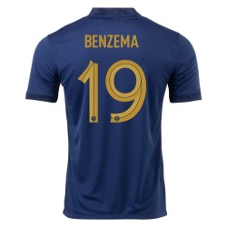Karim Benzema #19 France Home Jersey World Cup 2022