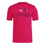 Kid's St. Louis City SC 2025 Third Hook AEROREADY Shirt - Pink Kid's St. Louis City SC 2025 Third Hook AEROREADY Shirt - Pink