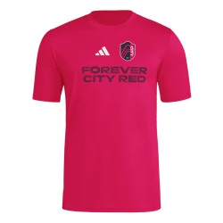 Women's St. Louis City SC 2025 Third Hook AEROREADY Shirt - Pink