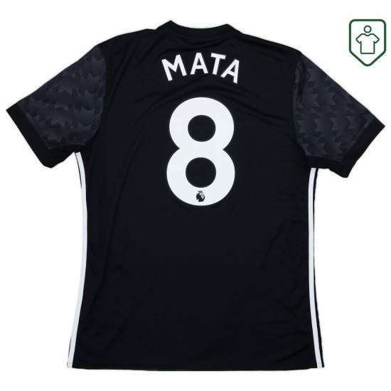 Men's Manchester United 2017/18 Away Retro Shirt Mata #8