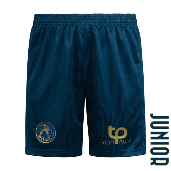 Kid's Sparta Rotterdam 2024/25 Away Shorts - Navy Kid's Sparta Rotterdam 2024/25 Away Shorts - Navy