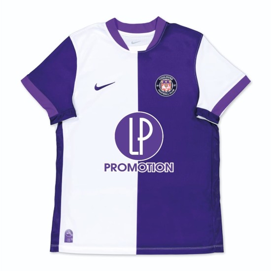 Men's Toulouse FC 2025/26 Home Sponsored Shirt Men's Toulouse FC 2025/26 Home Sponsored Shirt