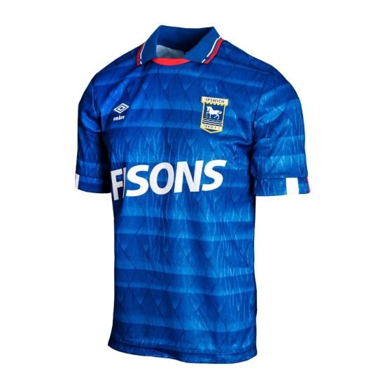 Kid's Ipswich Town 1989/92 Home Retro Shirt