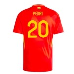 Women's PEDRI Spain 2024/25 Home Shirt
