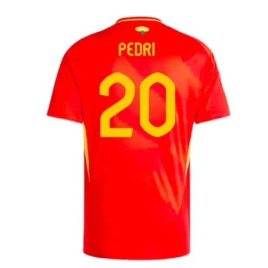 Women's PEDRI Spain 2024/25 Home Shirt
