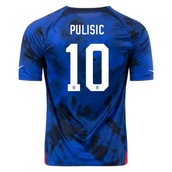 Christian Pulisic #10 USMNT Away Jersey World Cup 2022 Christian Pulisic #10 USMNT Away Jersey World Cup 2022