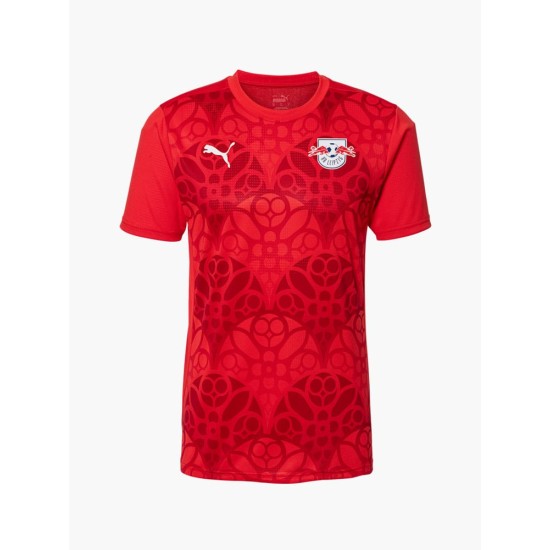 Men's RB Leipzig 2024/25 Third Pre Match Shirt - Red Men's RB Leipzig 2024/25 Third Pre Match Shirt - Red