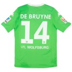 Men's DE BRUYNE VfL Wolfsburg 2014/15 Home Shirt