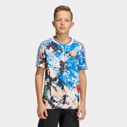 Kid's Manchester United 2025/26 Stone Roses Shirt