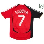 Men's Germany 2005/07 Away Retro Shirt Schweinsteiger #7