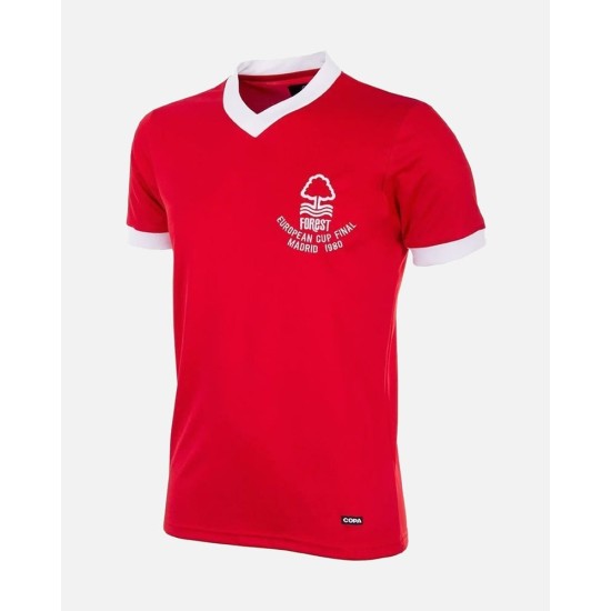 Men's Nottingham Forest 1980 Retro European Cup Shirt
