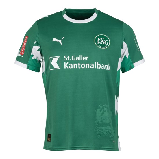 Kid's FC St. Gallen 1879 2025/26 Home Shirt Kid's FC St. Gallen 1879 2025/26 Home Shirt
