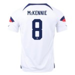 Weston McKennie #8 USMNT Home Jersey World Cup 2022