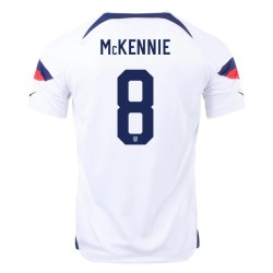 Weston McKennie #8 USMNT Home Jersey World Cup 2022