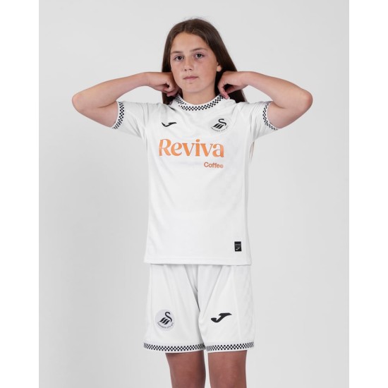 Kid's Swansea City 2025/26 Home Kit