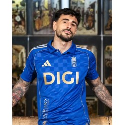 Men's Real Oviedo 2025/26 Home Shirt