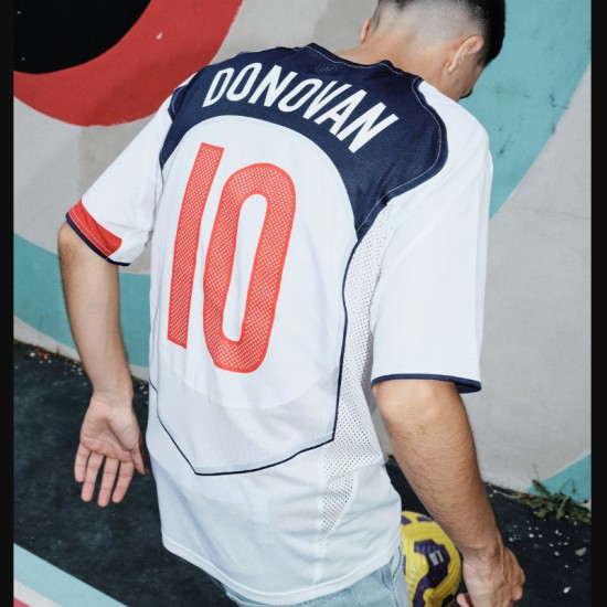 Men's USA 2004 T90 Remake Shirt - DONOVAN #10