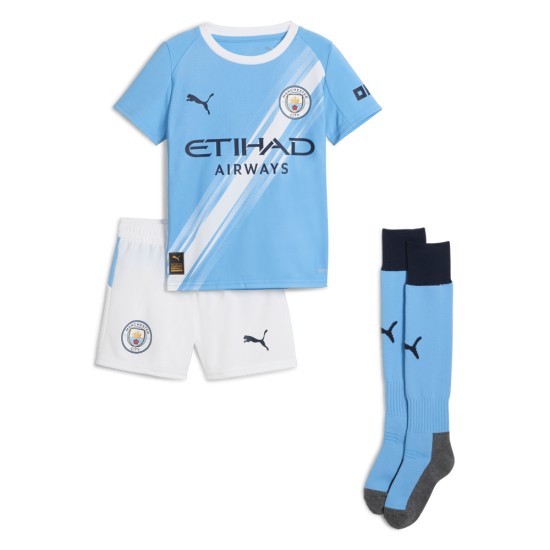 Kid's Manchester City 2025/26 Home Kit
