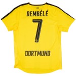 Women's O.DEMBELE BVB Borussia Dortmund 2016/17 Home Shirt