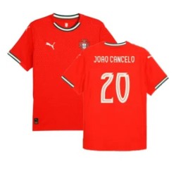 Men's JOAO CANCELO Portugal 2025/26 Home Shirt Men's JOAO CANCELO Portugal 2025/26 Home Shirt