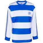 Men's Queens Park Rangers 1977/78 Home Retro Long Sleeve Shirt Men's Queens Park Rangers 1977/78 Home Retro Long Sleeve Shirt