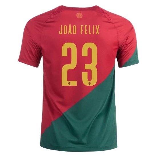 Joao Felix #23 Portugal Home Jersey World Cup 2022