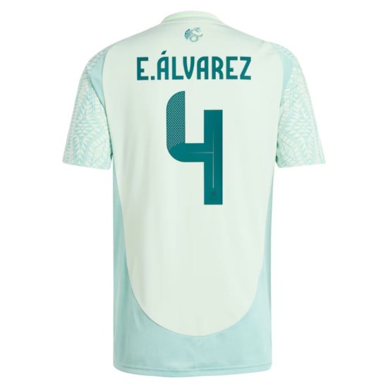 Edson Alvarez #4 Mexico Away Jersey Copa America 2024