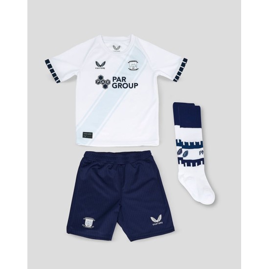 Kid's Preston North End 2024/25 Home Kit