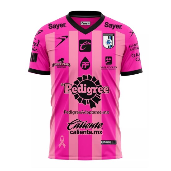 Women's Querétaro FC 2024/25 Third Pink October Shirt Women's Querétaro FC 2024/25 Third Pink October Shirt